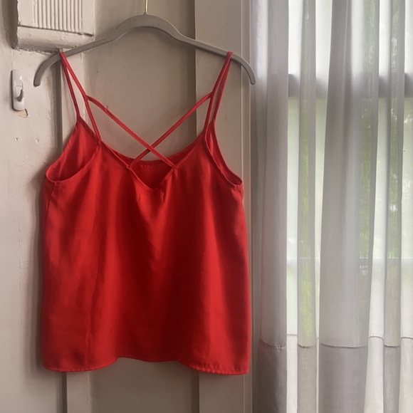 Abercrombie & Fitch Cross Back Cami Top Size M - Picture 6 of 9